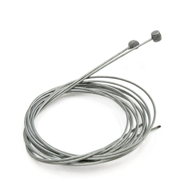 2pzas 1,8 Metros Cable del Freno de Metal Color Plata Universal para Motocicleta Scooter
