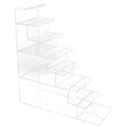 thumbnail image 3 of MesaSe Clear Acrylic Display Stand Multipurpose Multi Layers Storage Shelf Display Riser for Retail Store, 3 of 7