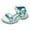 Blue, variant on EnJoCho Children Sport Shoes Boys Girls Casual Platform Sandals Color Matching Soft Sole Beach Sports Adjustable Sandals Girl Kids Summer Stylish Sandals