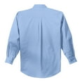 thumbnail image 6 of Men's Tall Long Sleeve Easy Care Shirt Light Blue/ Light Stone 3X-Large Tall, 6 of 6