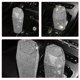 thumbnail image 4 of Papelera para coche con diamantes de imitación, bonita y brillante, mini bote de basura con tapa., 4 of 8