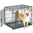 thumbnail image 1 of Cage pour Chien Pliable à Double Porte de 24 Pouces, 1 of 7