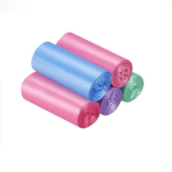 Garbage Bag Household Garbage Bag Thick Large Capacity Garbage Bag Garbage 5 (350 Pieces) Colored