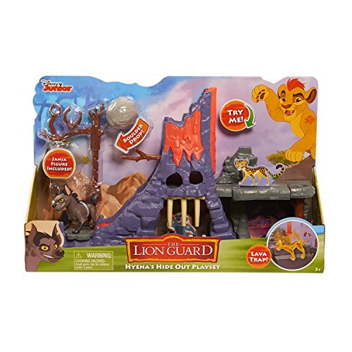 hyena hideout playset