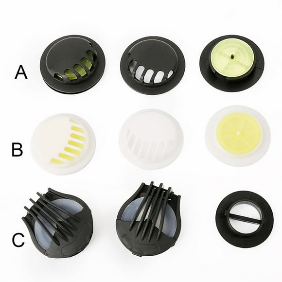 Face Mask Air Valve Eco-friendly Dust Mask Replaceable Single Direction Air Valve 5pcs Press Type