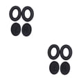thumbnail image 4 of Sidaley Almohadillas para los oídos Cojín para auriculares Cubierta con cancelación de ruido Auriculares Transpirable Gamer Reemplazo para Negro 2Conjunto, 4 of 6