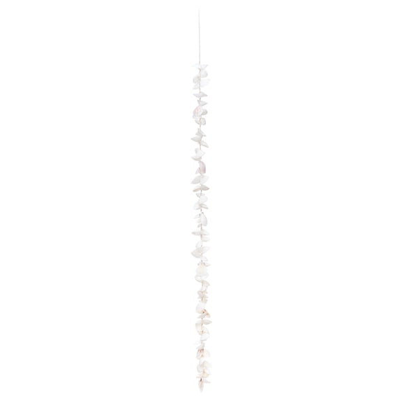 White Shell Decorative Garland 39.5"