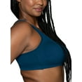 thumbnail image 2 of Vanity Fair Women's Wireless Bra, Soft Smoothing Fabrics, Simple Sizing Available S-3XL, Breathable Cups-Endless Blue, 2 of 6