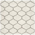 thumbnail image 1 of Safavieh Hudson Shag Collection SGH280A Ivory and Grey Square Area Rug, 7 feet Square (7' Square), 1 of 4