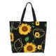 thumbnail image 1 of Fotbe Sunflowers3 Bolsa Tote Estética de Lona con Estampado para Mujer - Bolsa Reutilizable de Hombro Casual para Vacaciones, Compras, Trabajo y Gimnasio, 1 of 8