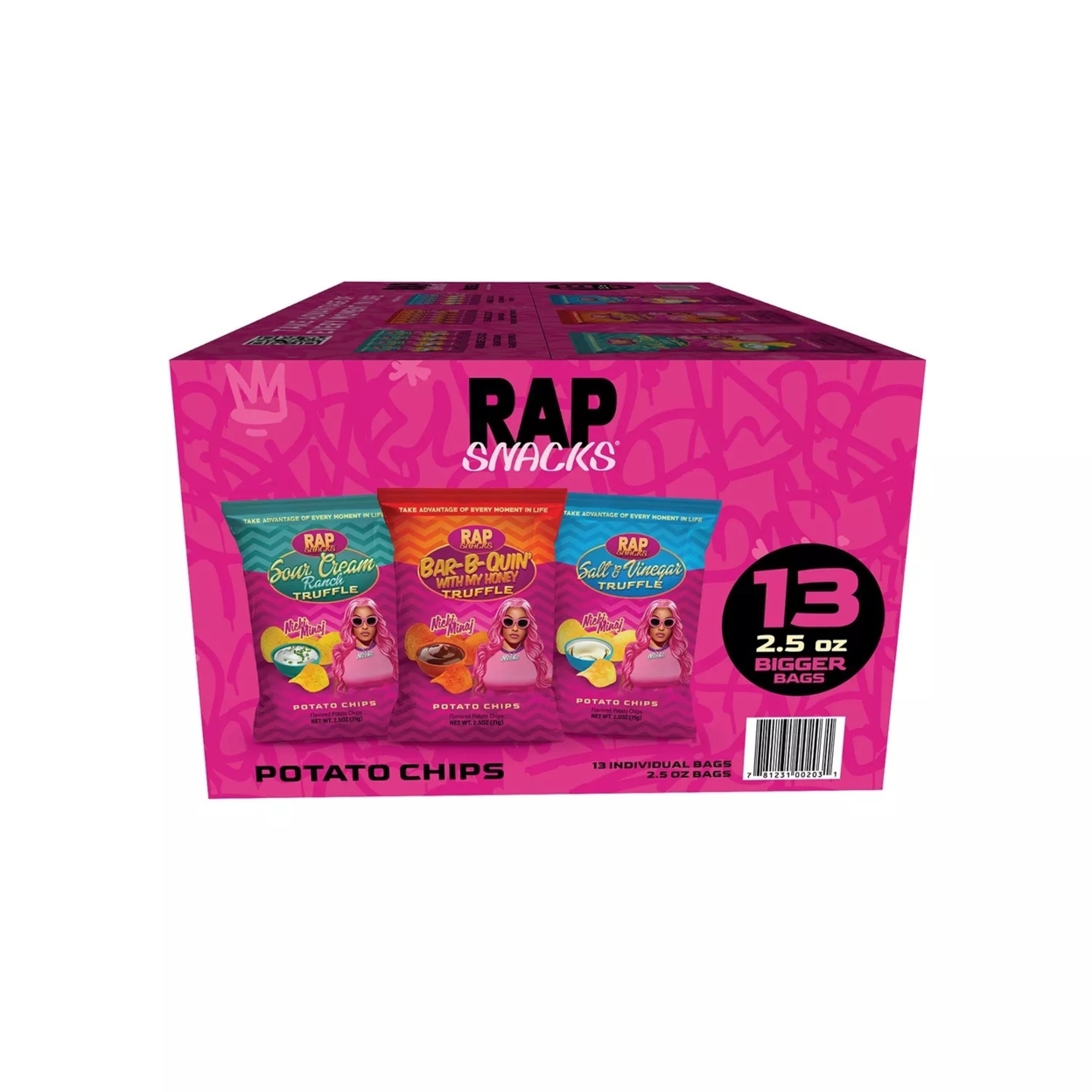 Rap Snacks Nicki Minaj Variety Pack Chips (Pack of 13) - image 2 of 5