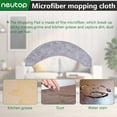thumbnail image 5 of Neutop Mop Pads Compatible with iRobot Roomba Combo j7+, Combo j9+ Self-Empty Robot Vacuum Replacement Parts, Washable & Reusable, 6-Pack., 5 of 7