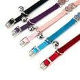 thumbnail image 6 of for Cat Collar with Bell and Heart Decoration Safety Kitten Collars 5 Colors, 6 of 14