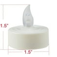 thumbnail image 3 of AGPtek 60 PCS Battery Operated Flameless LED Tealights Candles - Warm white, 3 of 7