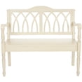 thumbnail image 1 of Pemberly Row Modern / Contemporary Poplar Wood Bench in White, 1 of 5