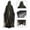 Green, variant on Halloween Costume, Ghost Cloak, Tattered Grim Reaper, Cloak Hooded Gauze, Tattered Grim Reaper Cloak Hooded Gauze Robe Distressed Fringe Halloween Costume for Spooky Season, Light Gray One Size