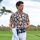 thumbnail image 3 of Balery Hand Drawn Pig Camisa Polo de Hombre con Estampado, de Manga Corta y Tejido Medio, Camisa Tipo Golf Polo-Small, 3 of 6
