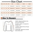 thumbnail image 3 of White Women's Long Sleeve T-shirt, Women'S 3/4 Length Sleeve T Shirts Casual Round Neck Cute Tunics Tops Basic Loose Fit Tees With Pocket Blouses,Women's Long sleeve T-shirt S, 3 of 5