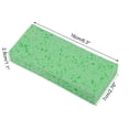 thumbnail image 4 of Unique Bargains Honeycombs Rectangular Bath Sponge Body Scrubber 1 Pc Cyan, 4 of 6