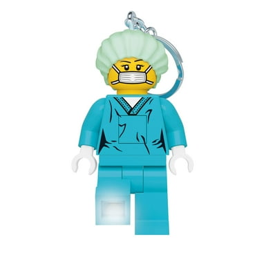 LEGO City Keychain Light - Surgeon - 3 Inch Tall Figure (KE178H)