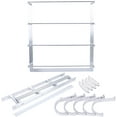 thumbnail image 6 of MONIPA 4 Rods Wire Spool Rack Wire/Cable Dispenser Ribbon Display Storage, Metal Thread Holder Rack Thread Organizer & Bobbin Holder Embroidery Thread, Home, Flower Shop, 6 of 7