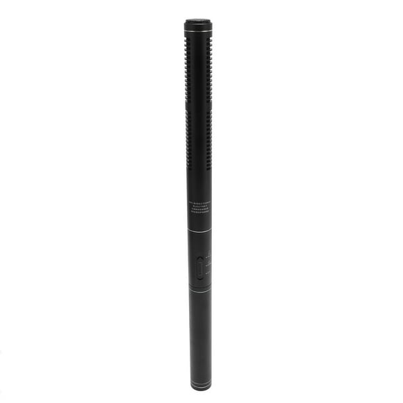 Camera Microphone, Camcorder Mic Cardioid Pickup Pattern 14 Inch Length Low Background Noise 8 Meter Cable with Stable Bracket for DSLR