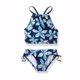 thumbnail image 1 of 4-12 años Traje de baño de verano para niñas Dos piezas Traje de baño floral separado para niñas Conjuntos de bikini para niños Traje de baño para niños Ropa de playa 8-9T (Tag150) Gao Jinjia LED, 1 of 2