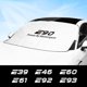 thumbnail image 2 of Exquisita cubierta para parasol de parabrisas delantero de coche para BMW E46 E90 E91 E92 E93 E60 E61 E62 E70 E87 E39 E28 E30 E34 E36 E53, accesorios exteriores, 2 of 4