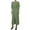 Green, variant on gakvbuo Women's Fashion Round Neck Loose Long Sleeve Solid Mid-Calf Dress Long Dress