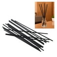 thumbnail image 2 of 50pcs Fastness Aroma Diffuser Sticks Simple Fiber Rod Premium Aromatherapy Accessories Deodorant Aroma Diffuser Rod (3mm Diameter 25 cm Long Black), 2 of 9