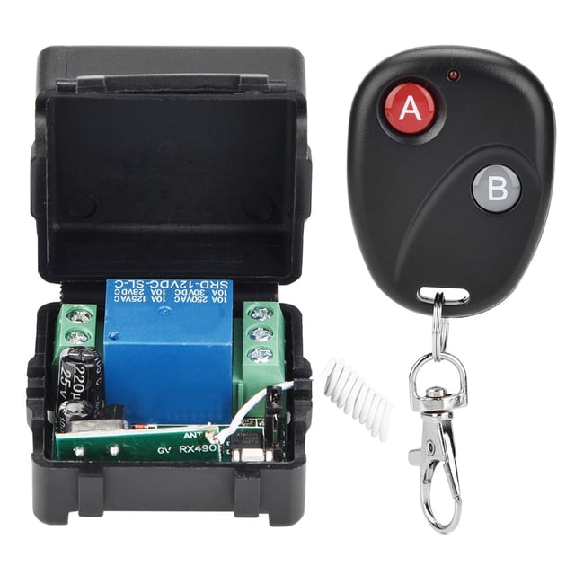 Receptor y transmisor inalámbricos, interruptor de control remoto de relé de RF inalámbrico de 433 MHz, estándares líderes en la industria del relé de RF inalámbrico
