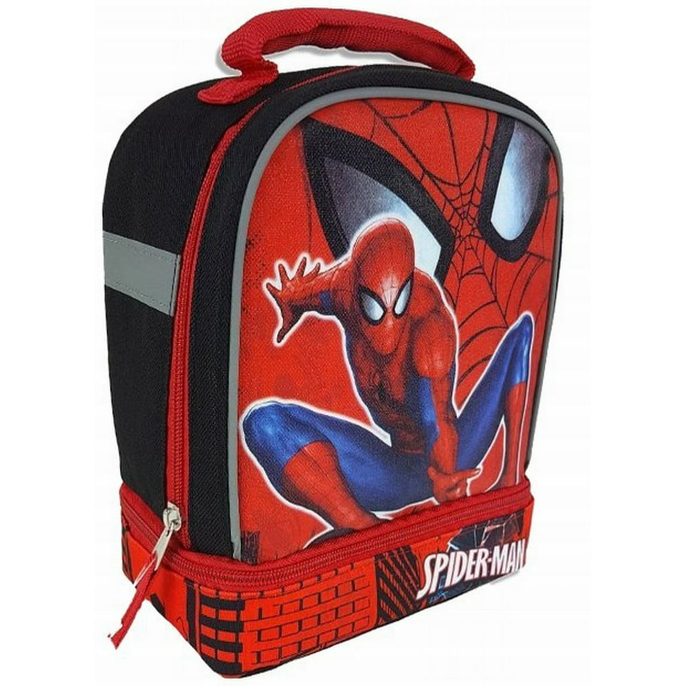 Marvel SpiderMan Insulated Lunch Bag Spiderman Lunchbox