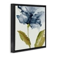 thumbnail image 3 of Stupell Industries Fluid Flower Abstraction Black Framed Floater Canvas Wall Art design by Jacob Q, 18 x 18, 3 of 9