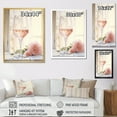 thumbnail image 4 of Designart "Serene Sancerre I" Wine Floater Framed Wall Art Prints, 4 of 5