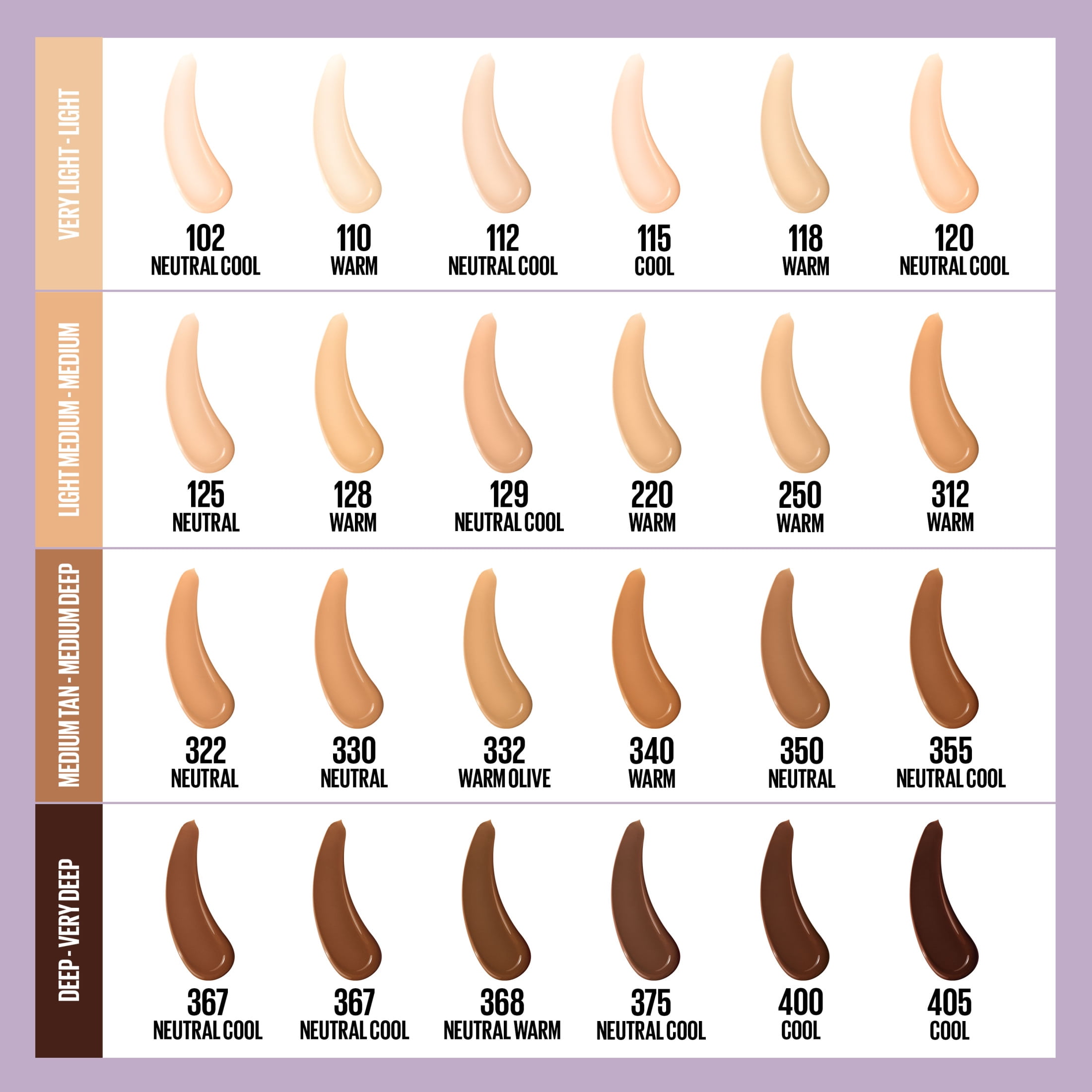 Maybelline Super Stay Lumi-Matte Foundation Makeup, 322, 1 fl oz