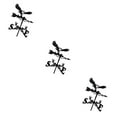 thumbnail image 2 of Youkk Wind Direction Indicator Solid Metal Easy To Assemble Weather Wind Speed Iron Weather Vane Owl 3Set, 2 of 6