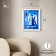 thumbnail image 4 of Blue Havana Nights Shadowbox Print Retro Fashion Decor by Art Remedy, White Frame, 16 x 20, 4 of 6