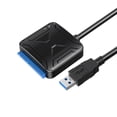 thumbnail image 1 of sweethay Adaptador de disco USB 3,0 a SATA, Cable de datos SSD, portátil, de escritorio, Notebook, línea de transmisión, accesorio para el Videojuegos y accesorios USB 3.0, 1 of 6