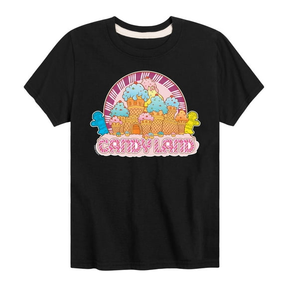 Candy Land - Castle - Boy's Toddler And Youth Short Sleeve T-Shirt