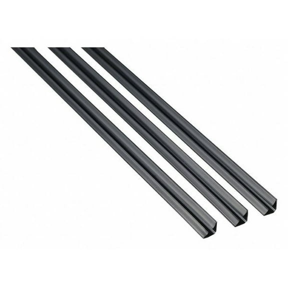 National Guard Batwing Smoke Seal,TPE Rubber,1/2in.H 5020C-36x84