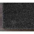 thumbnail image 4 of Nourison Malibu Shag Solid Shag Dark Grey 2'6" x 4' Area Rug, (3' x 4'), 4 of 7
