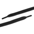 thumbnail image 4 of INSPIRE CHIC Unisex 2 Pairs Double Layers Hollow Shoestrings Flat Shoelaces Black 100cm / 39.37", 4 of 4