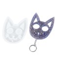 thumbnail image 1 of Molde de silicona con forma de gato colgante molde de resina epoxi DIY accesorios de joyería artesanales hechos a mano, 1 of 8