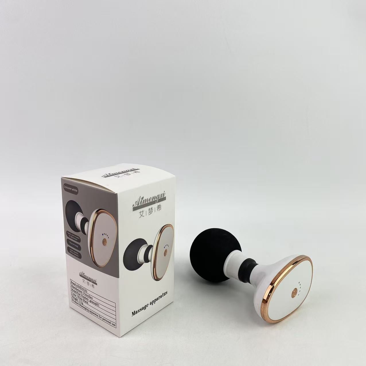 AIMENGXI Massage apparatus,Massage Gun Deep Tissue, Mini Massage Gun, USB Portable Muscle Massager Gun with 6 Speeds, Quiet Percussion Massage Gun for Pain Relief
