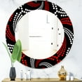 thumbnail image 3 of Designart 31.5" x 31.5" Bohemian Wall Mirror, 3 of 3