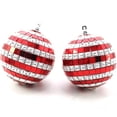 thumbnail image 3 of Bola de espejos personalizable, decoraciones para árboles de Navidad, regalo de Navidad, bola de discoteca de espuma, fiesta de escenario, Navidad, 3 of 4
