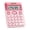 Pink, variant on 12 Desktop Calculator With Large Screen And For Accurate Data Entry