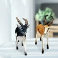 thumbnail image 4 of 2x Simulación de Antílope Springbok de Ciervo Zoo Animal Modelo de Juguete para de Cumpleaños de Navidad de Cump múltiple A Yotijar Figuritas de antílope, 4 of 10