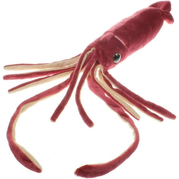 Stuffed Animals, Giant Squid Plush Stuffed Animal Toy with Realistic Design, Plush Pillow Toy King Colossal Squid Octopus Cuttlefish Plushie Doll for Kids Play, Cute, Soft and Squeezable