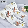 thumbnail image 4 of Christmas Pattern Series Roll Paper Prints Funny Toilet Paper Supplie Xmas Decor B, 4 of 5